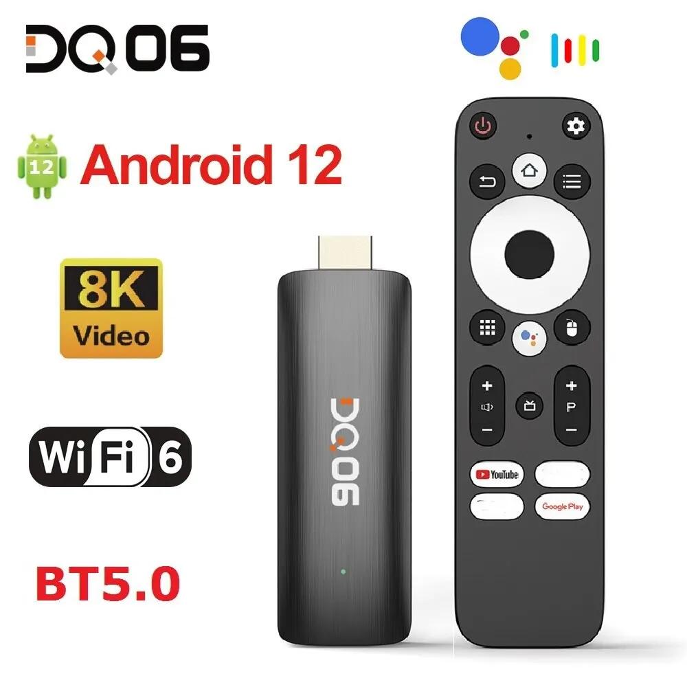 DQ06 ATV ̴ TV ƽ ȵ̵12 Allwinner H618  ھ Cortex A53  8K  4K Wifi6 BT   Ʈ TV ڽ